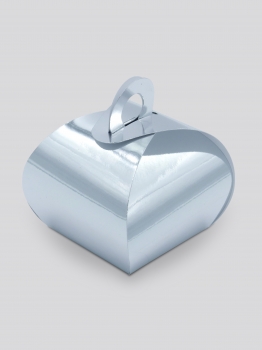 Geschenkbox Silber